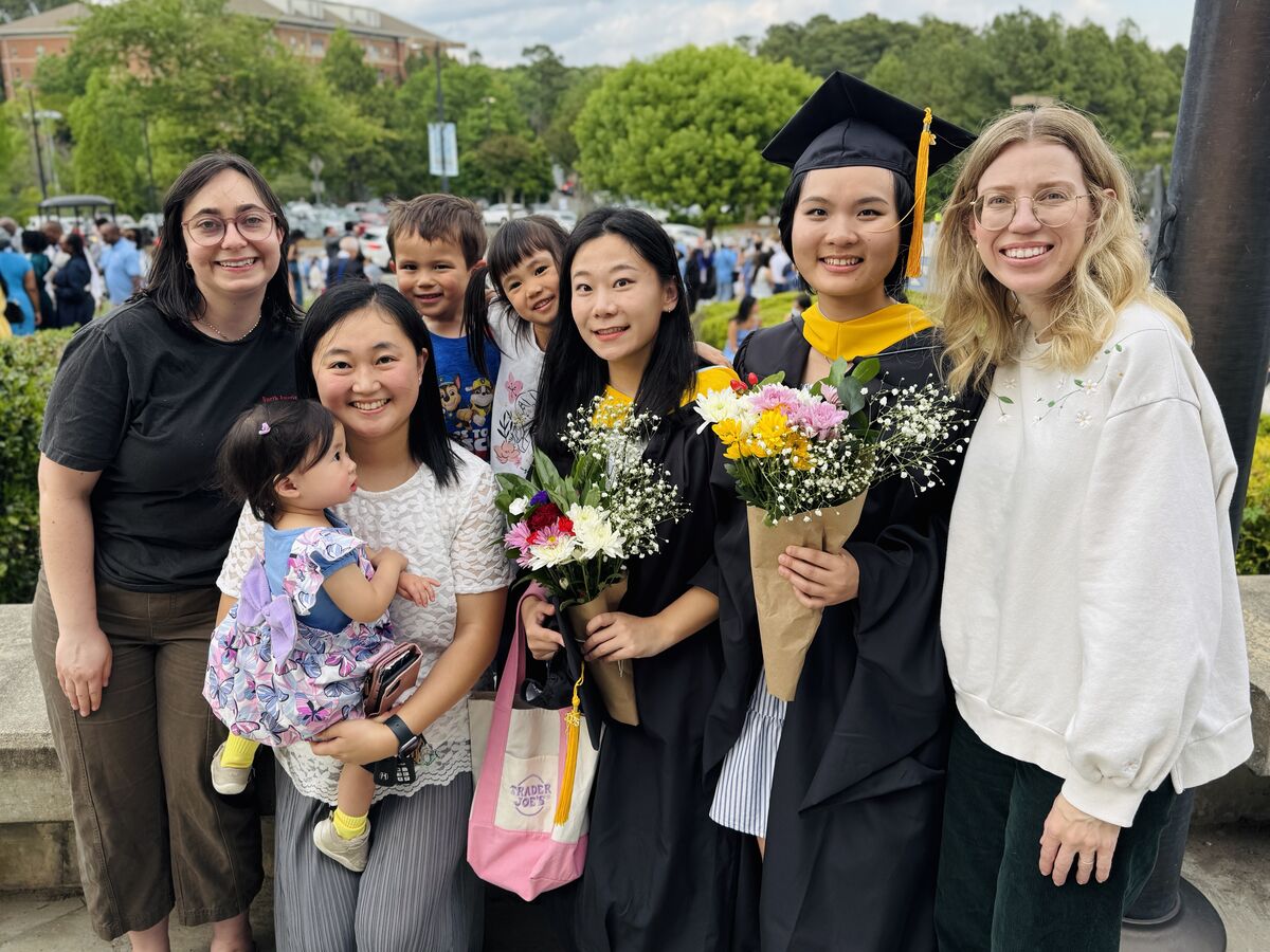 ISMP mentors and students together